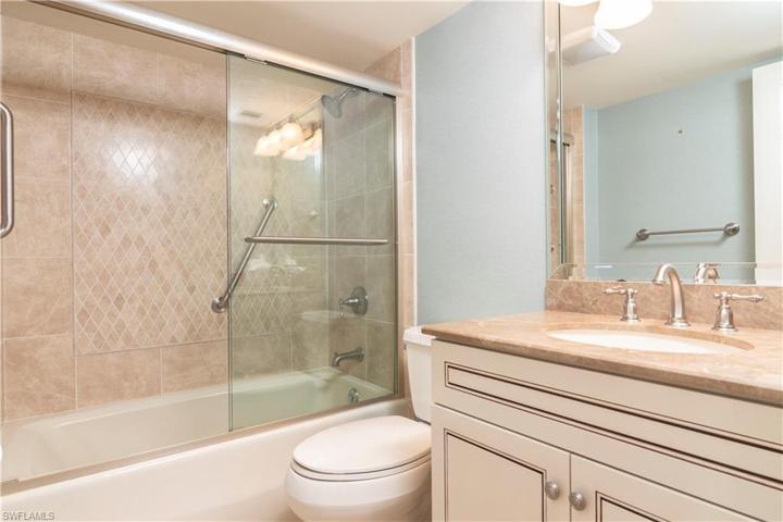 This is the primary guest bathroom for this residence - three full baths!  A rare find.  Adjacent to study.