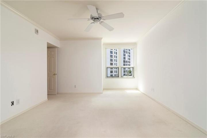 Guest Bedroom has own bath, split from primary bedroom for privacy.