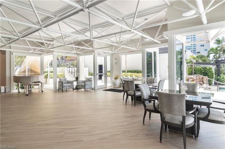 Another view of the inviting community room/clubhouse for residents and guests.