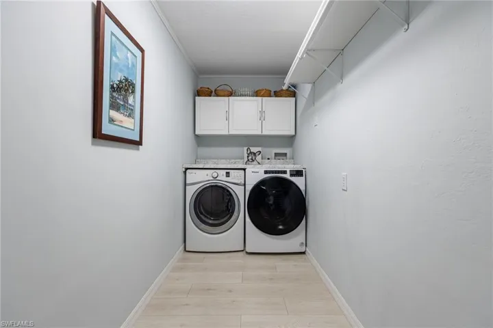 In residence laundry