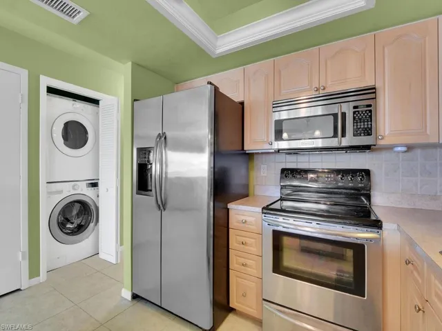 Laundry Closet In Hallway