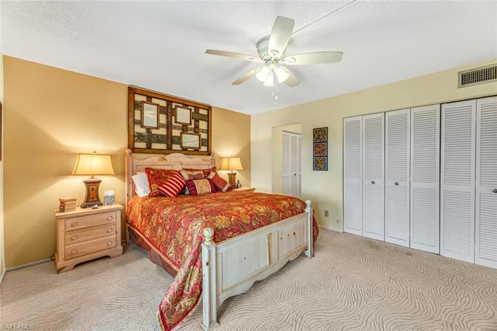 Master Bedroom with two nice size closets