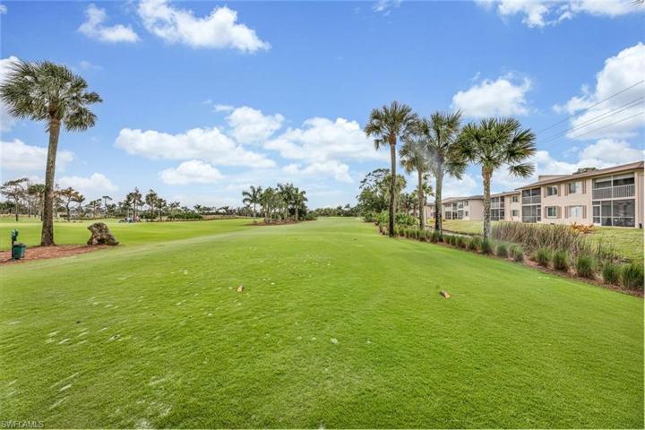 View looking down the second fairway of the Palmetto Golf Course