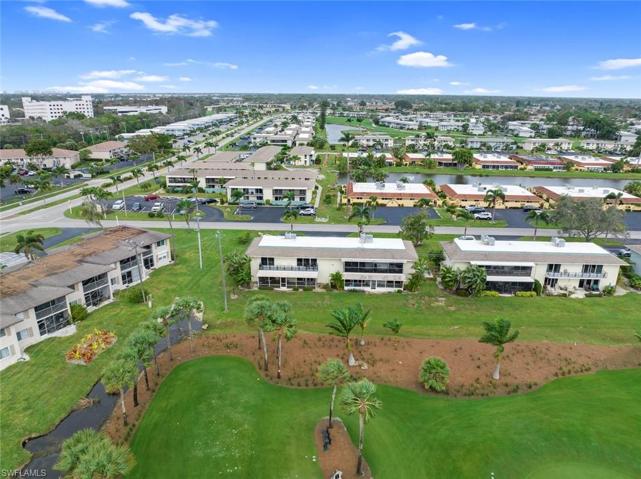 Arial View looking towards the back of condo.