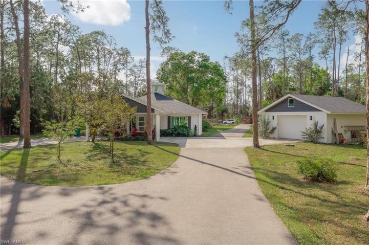 Driveway into property