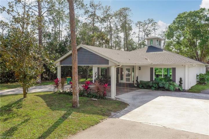 Main property carport area