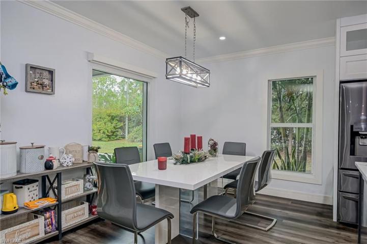 Dining room area