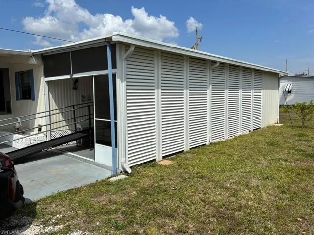 "Ultra Fence" provides added privacy and weather protection!