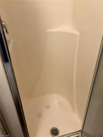 Shower in the primary bath