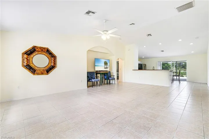 Main bedroom with tray ceiling