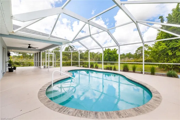 Expanded lanai for dining/entertaining