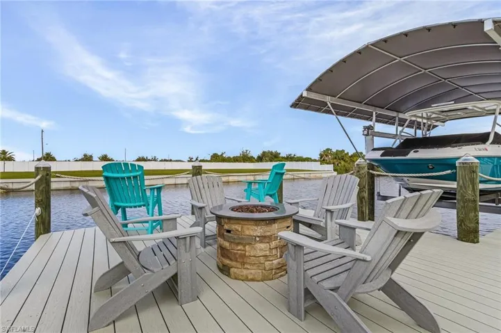 Extended large deck area