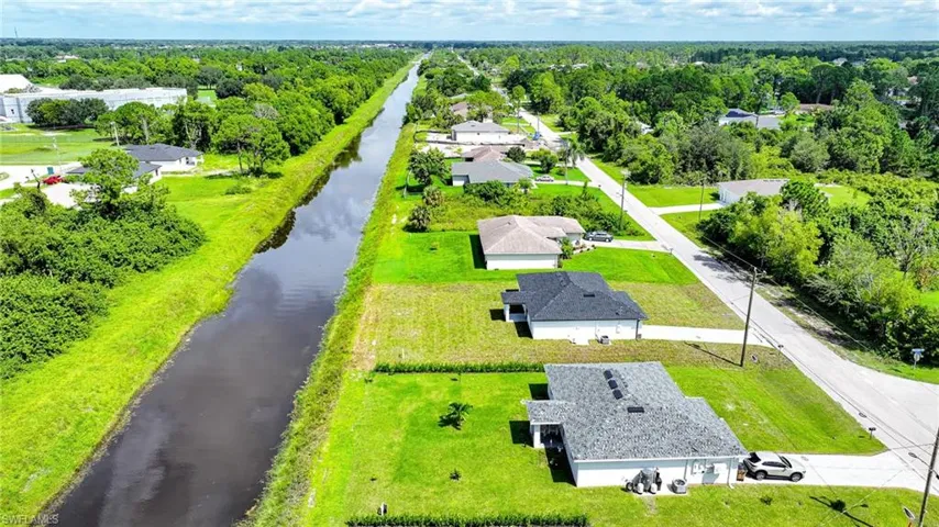 Left Side View Of Home And Canal!