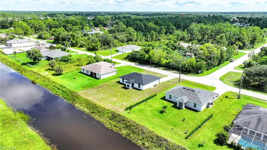 Rear View Of Home & Canal!