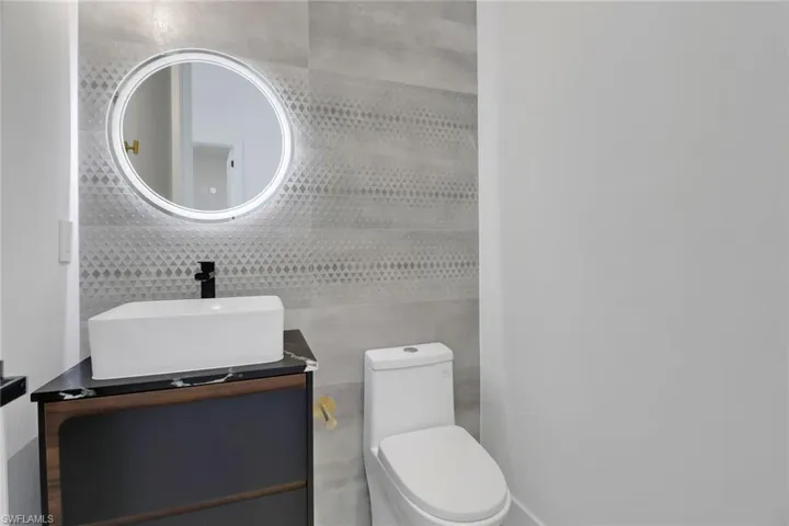 Powder bathroom
