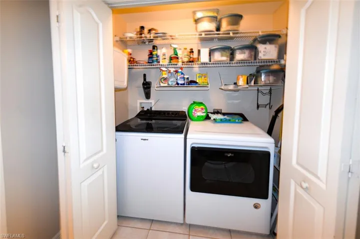 In Condo Washer and Dryer.