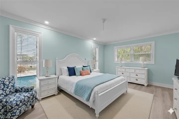 Virtually Staged Bedroom