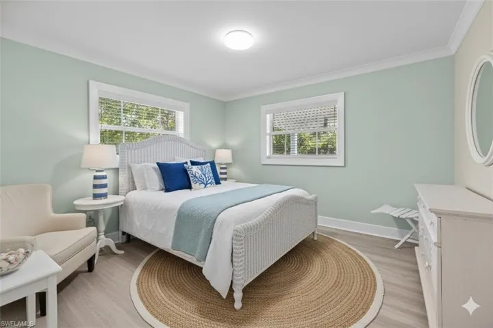 Virtually Staged Bedroom