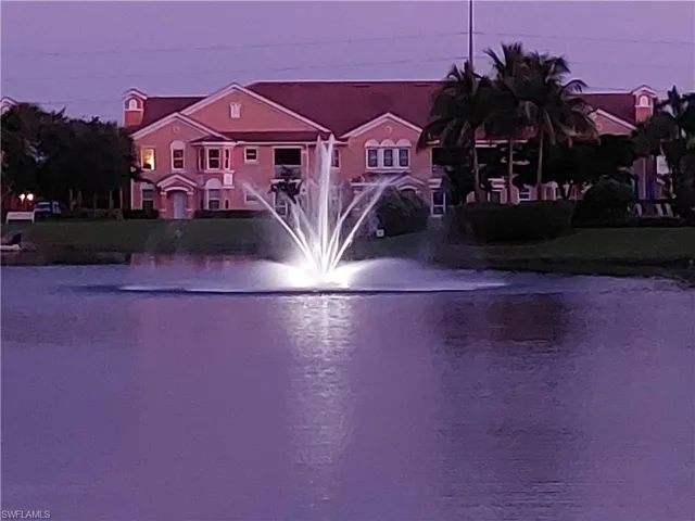 Lake with Fountain