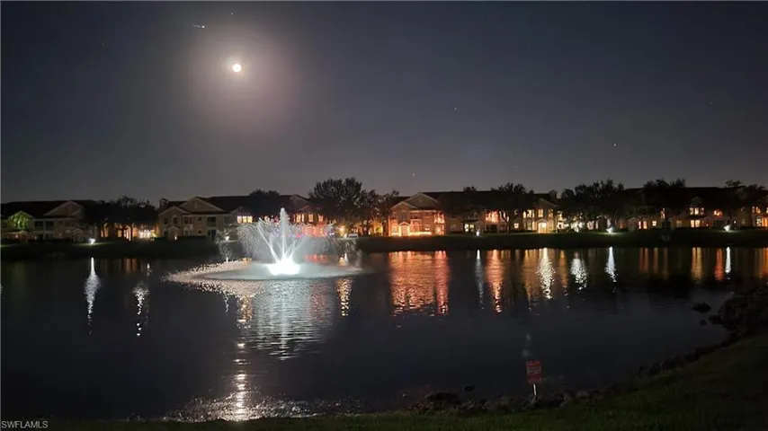 Lake at night