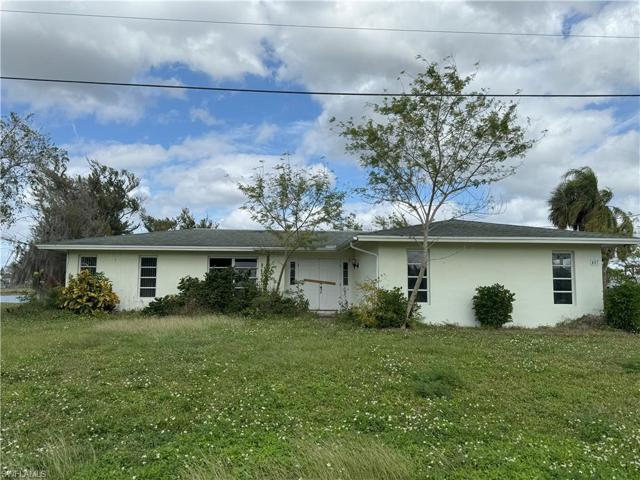 Front view of home from street
