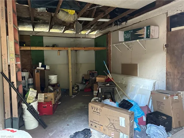 View of basement