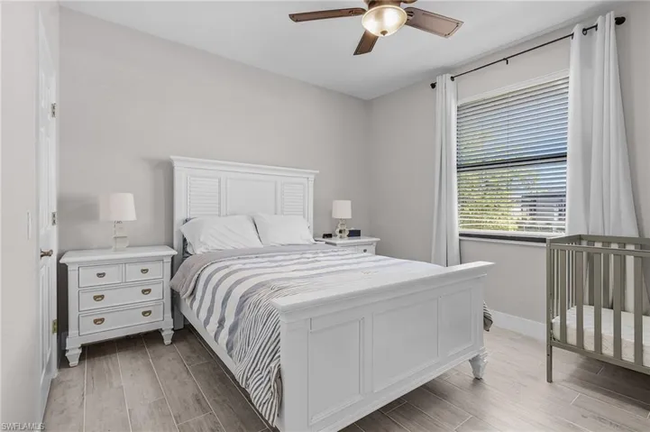 3rd bedroom with large closet space