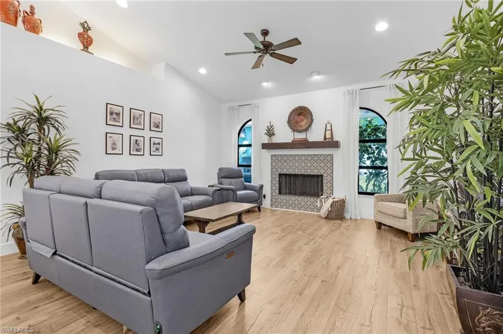 Beautiful fireplace