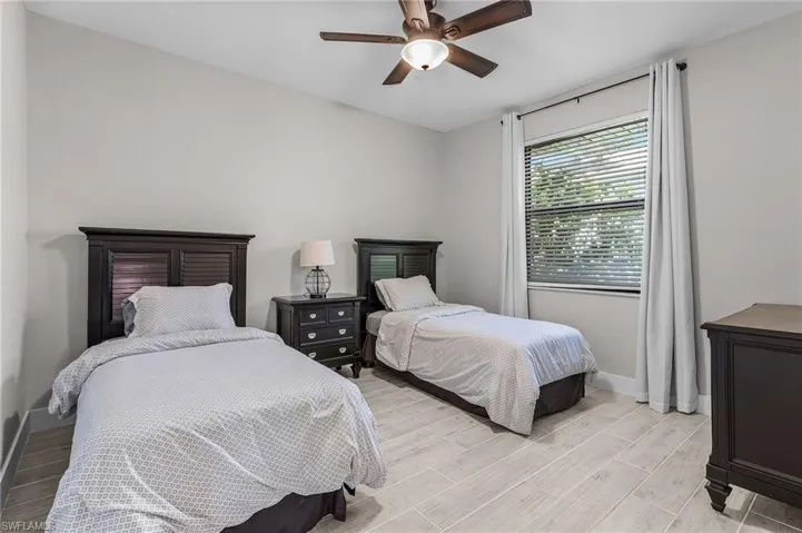 4th bedroom with large closet space
