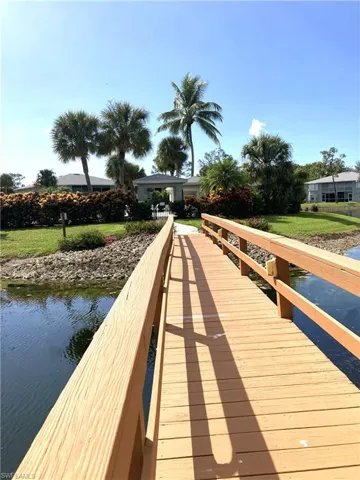 Bridge to Pool area