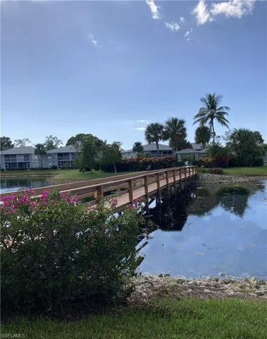 Bridge to Pool area