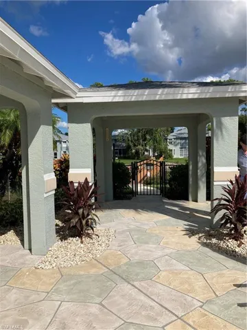 Entrance to Pool area