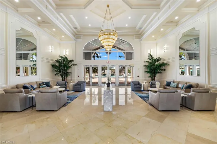 View of community lobby