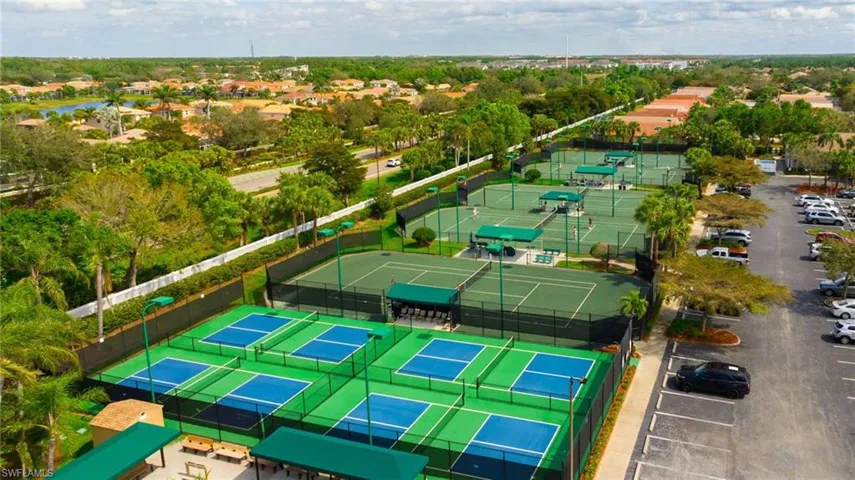 Birds eye view of amenities