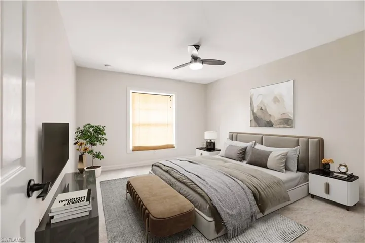 This room is virtually staged.