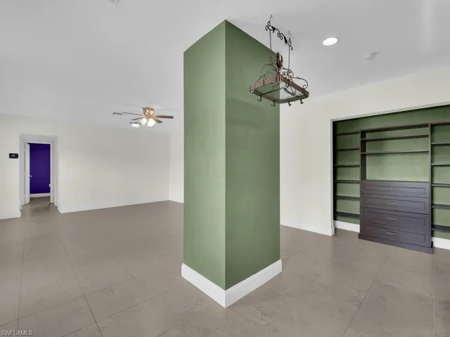 Kitchen w/ Custom Built-In