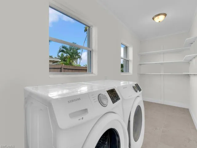 Laundry Room w/ Extra Storage