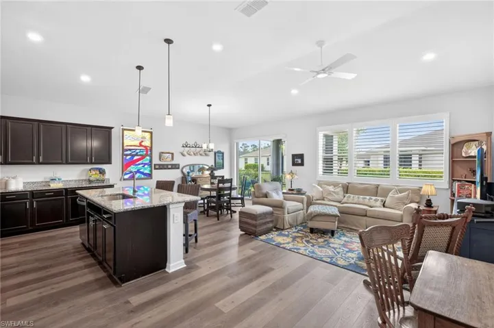 Family, Dining, Kitchen