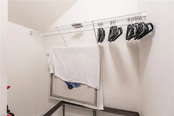 View of spacious closet