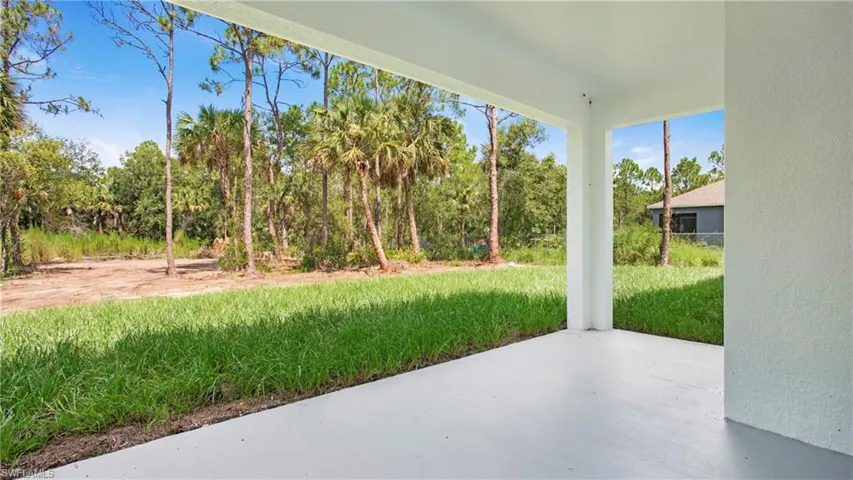 View of patio