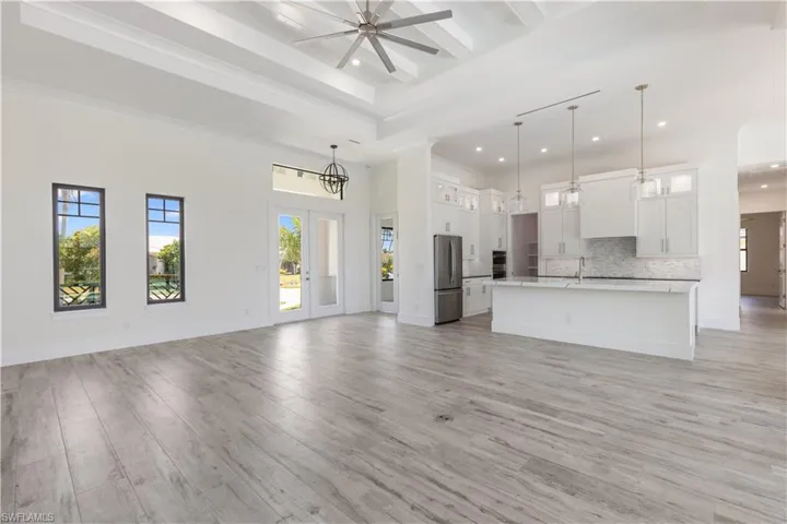 Open floor plan