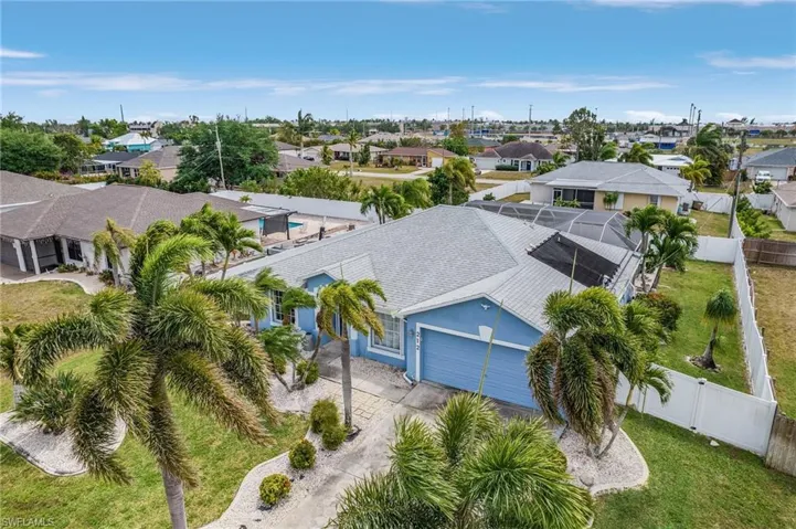 Bird's eye view featuring a residential view