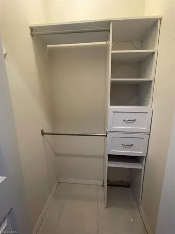 View of closet