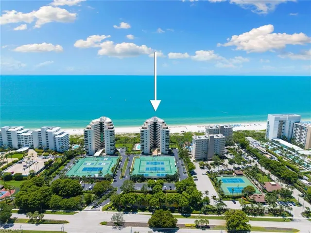 Bird's eye view of extended coastline