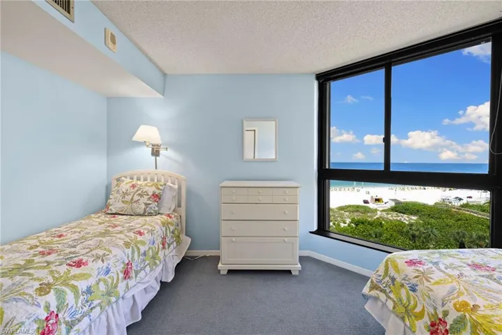Guest Bedroom with  view of the Gulf
