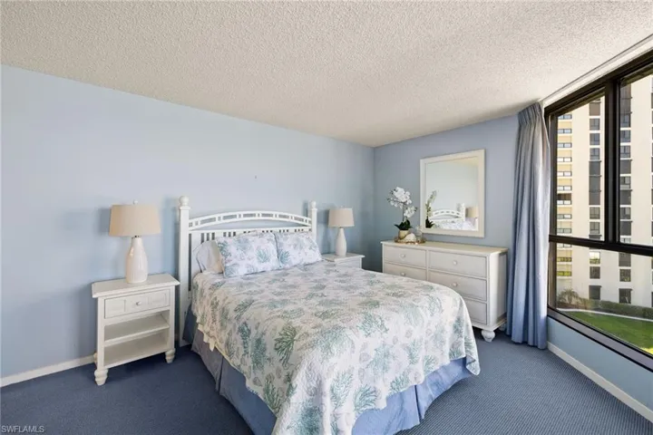 Master Bedroom with beautiful view of the Beach.
