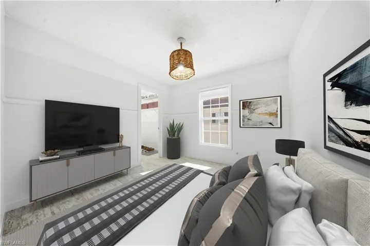 View of living area