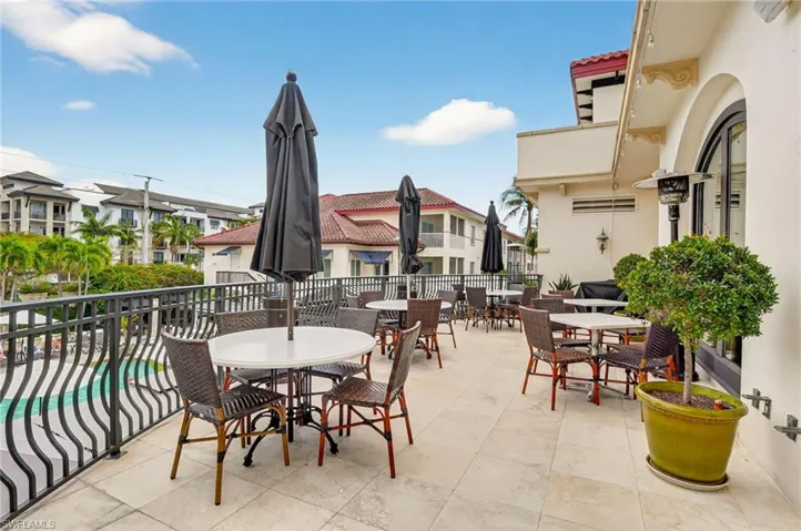 View of patio / terrace featuring outdoor dining space