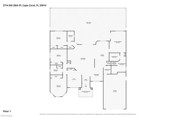 2714 Sw 28th Pl, Cape Coral, Florida 33914