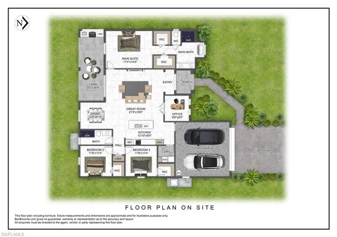 Floor Plan Rendering